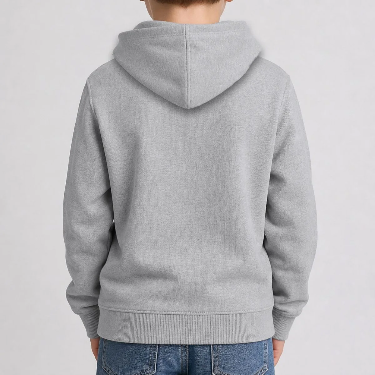ENTER YOUR TEXT HERE! Custom Colorful Rectangles Personalized Kids Hoodie - Back 1