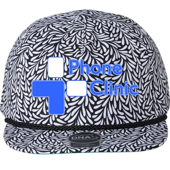 Phone Clinic Hat Aloha Rope Hat - Front