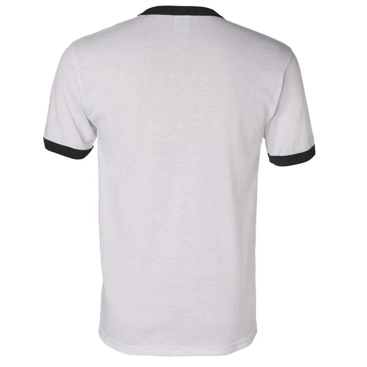 Create Your Own Custom Unisex 50/50 Ringer T-Shirt - Back