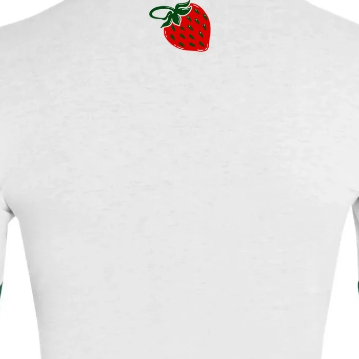 Nino Salvaggio Full Color White/ Dark Green Ringer T-Shirt - Back - Close-up