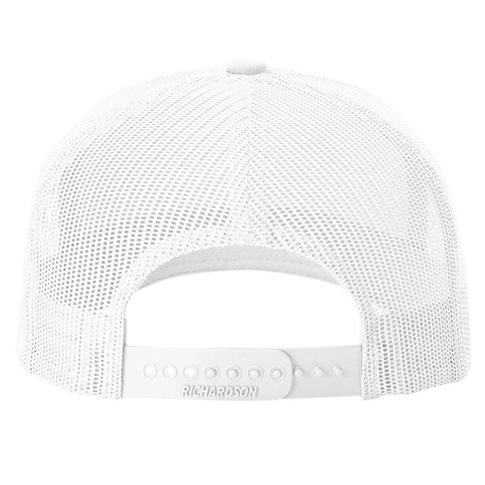 Create Your Own Custom Richardson Five-Panel Rope Trucker Hat - Back