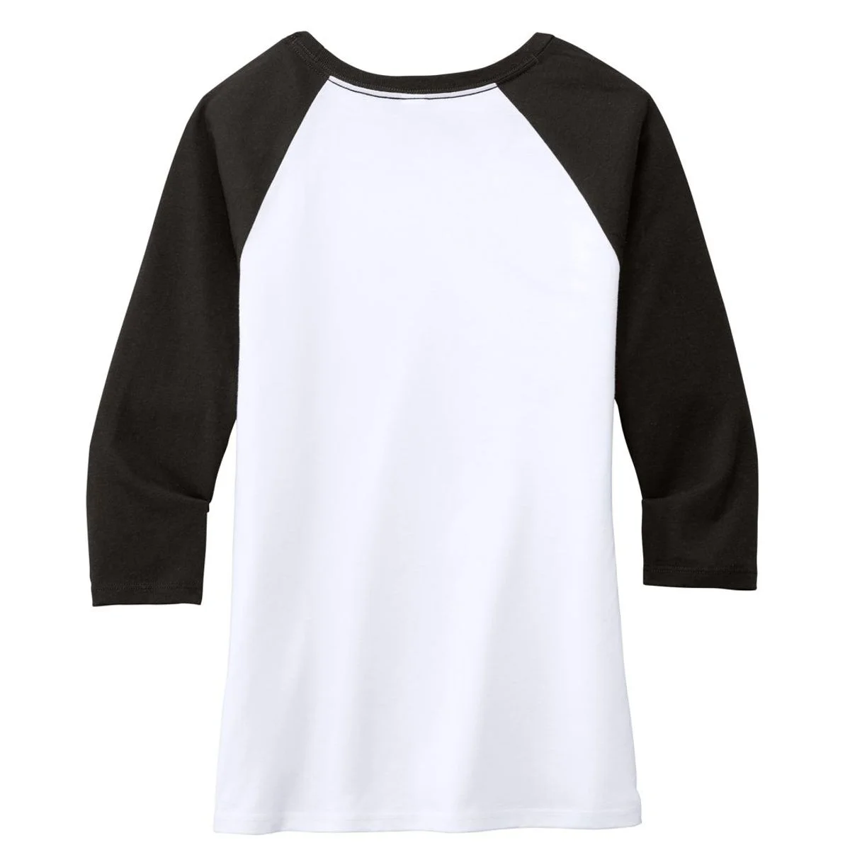 Create Your Own Custom Women's Raglan T-Shirt - Back