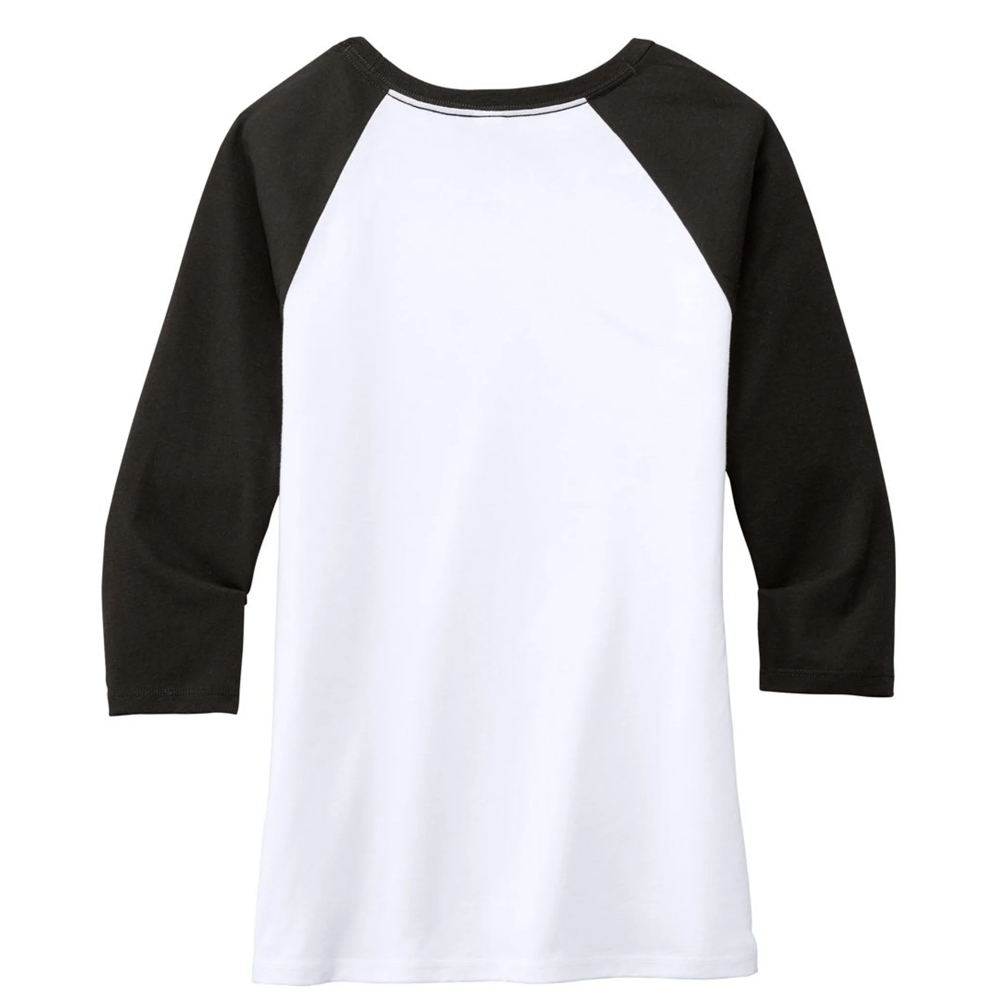 Create Your Own Custom Women's Raglan T-Shirt - Back