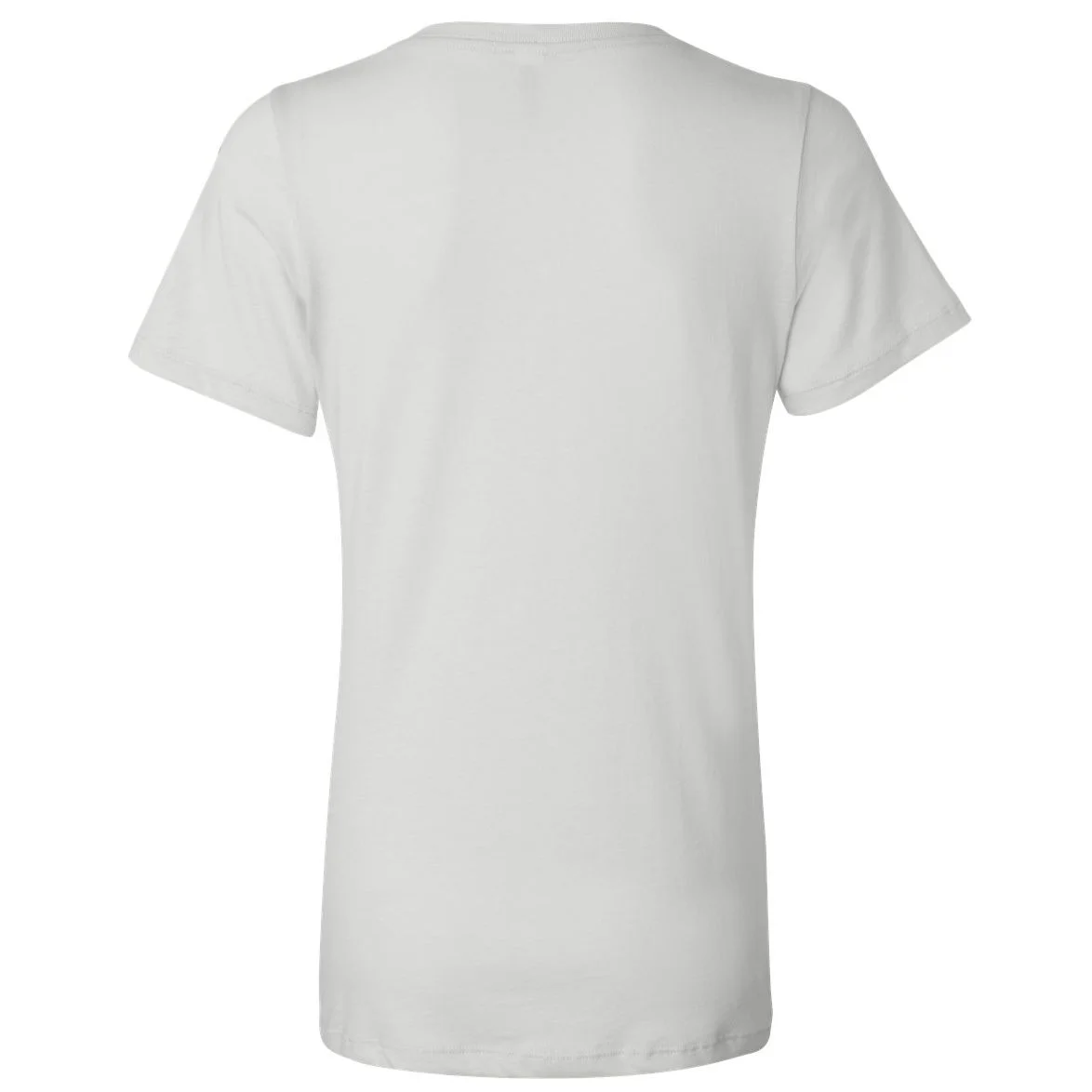 Nino Salvaggio White Women’s V-Neck T-Shirt Back