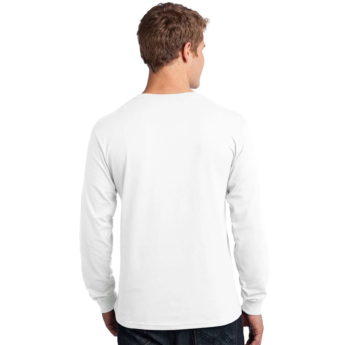 The Wedding Love Birds Name Location Data Long Sleeve Shirt - Back