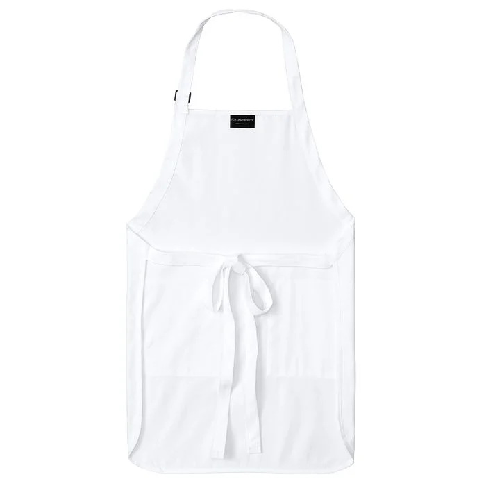 Phone Clinic Full-Length Apron With Pockets - Back