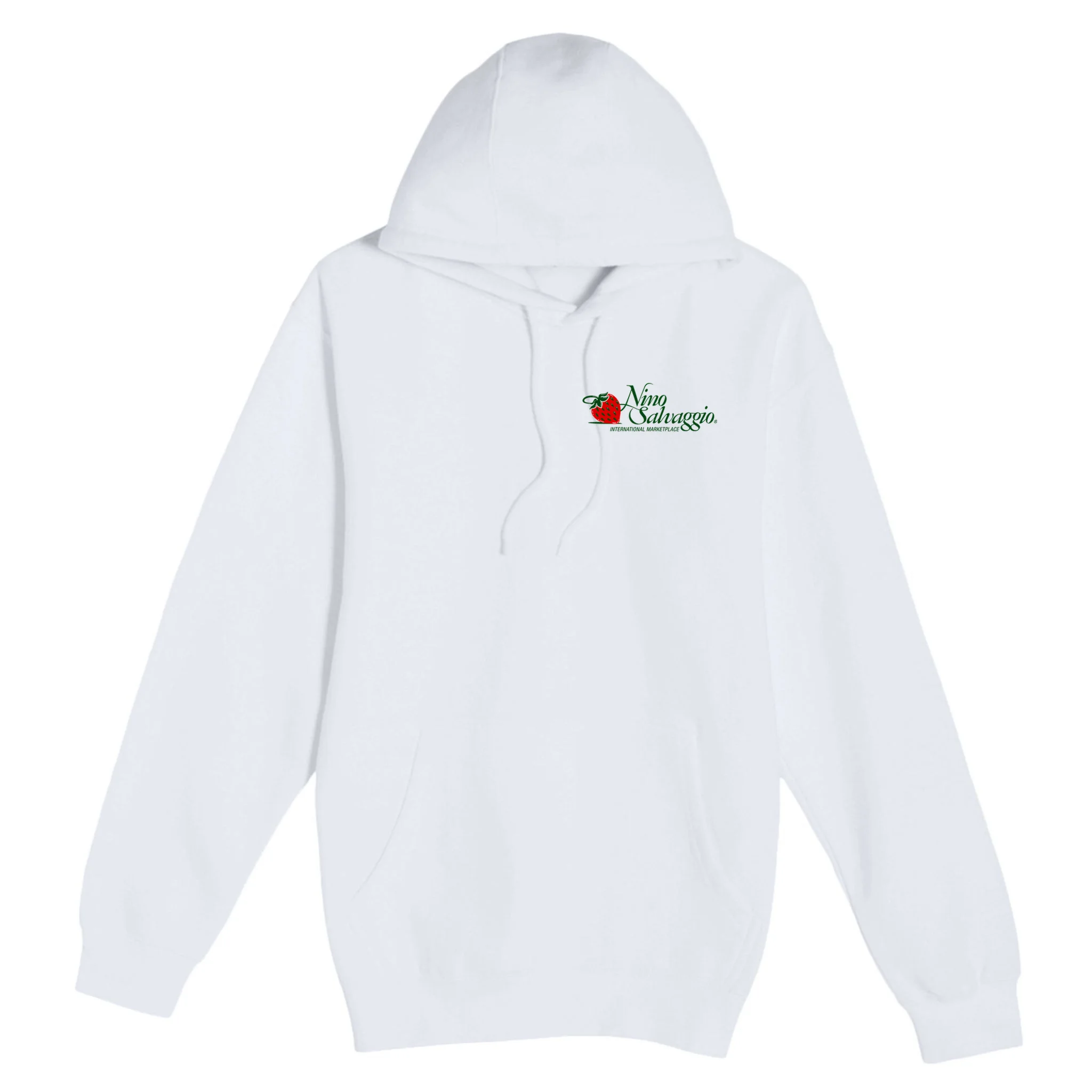 Nino Salvaggio Logo With Strawberry on Hip - Premium Hoodie - Front