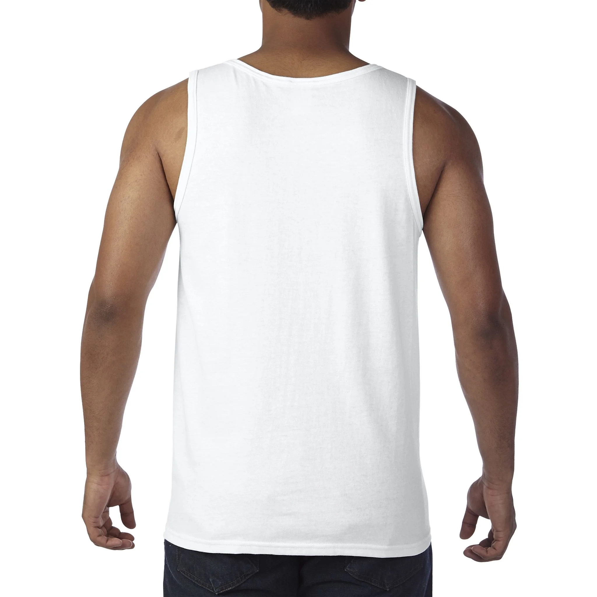 Family Reunion Personalized Camping Last Name and Location Tank Top - Back