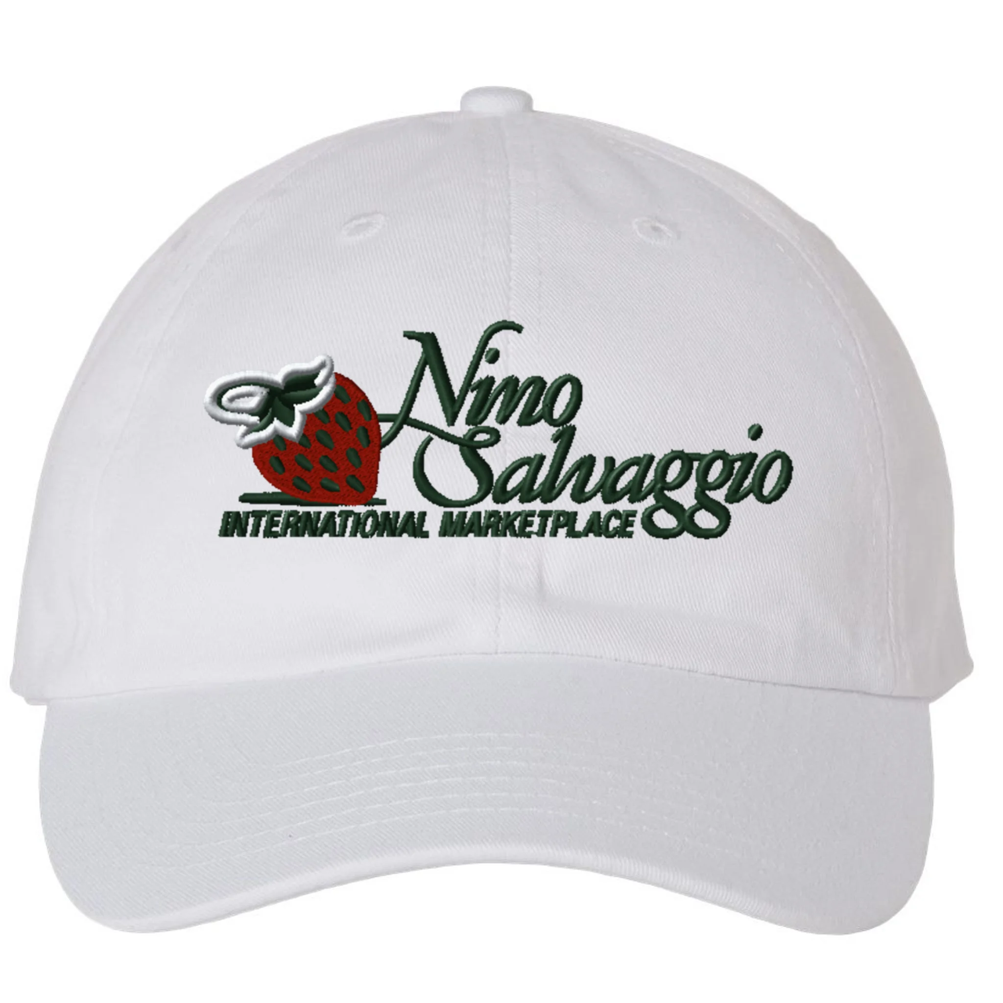 Nino Salvaggio Bio-Washed Classic Cotton Twill Hat - Front