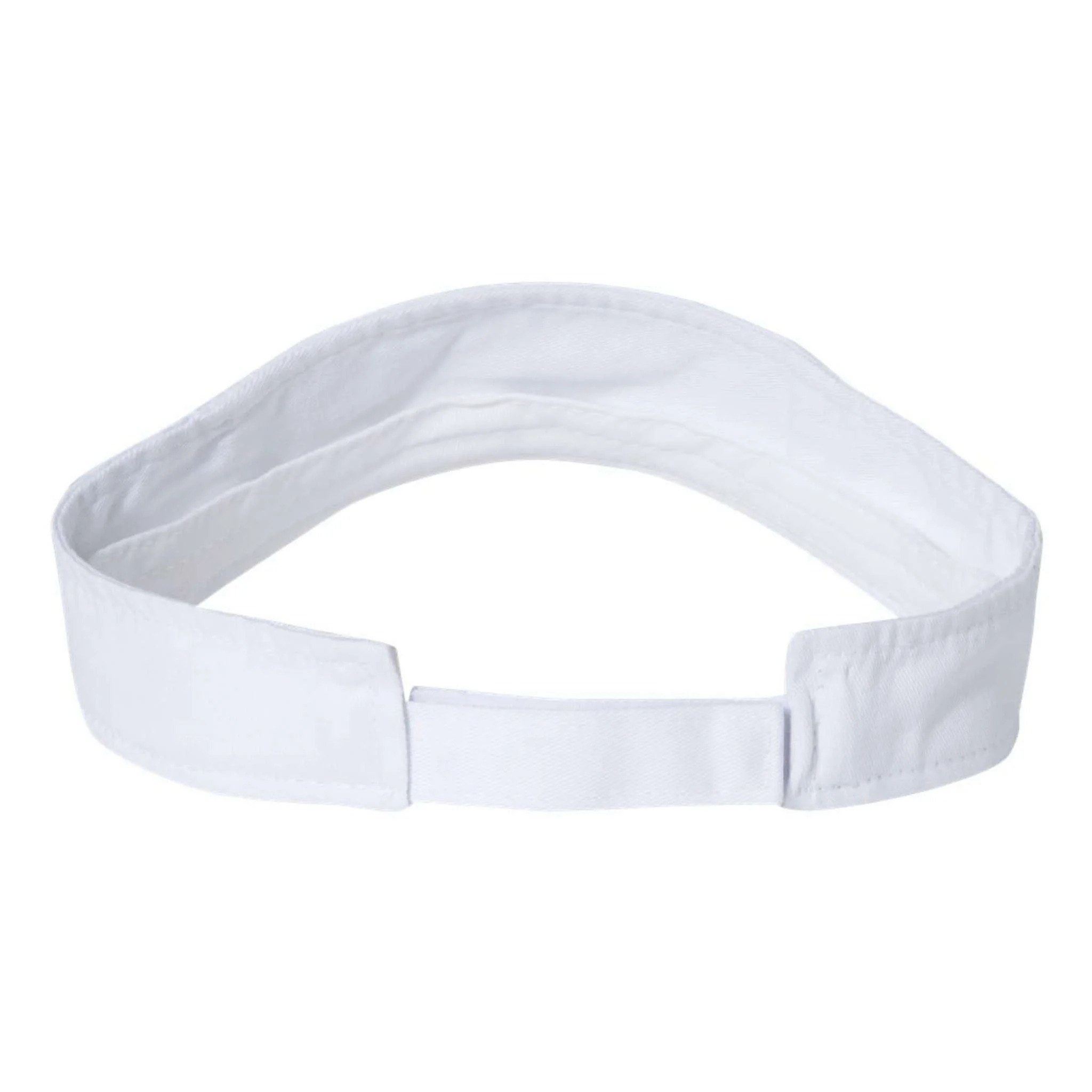 Box Logo Custom Text, Red Box, Personalized Visor - Back