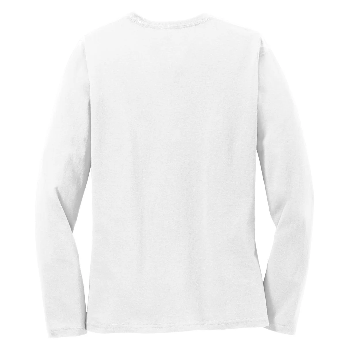 Custom Name Easter Bunny Women's Long Sleeve Shirt - Back