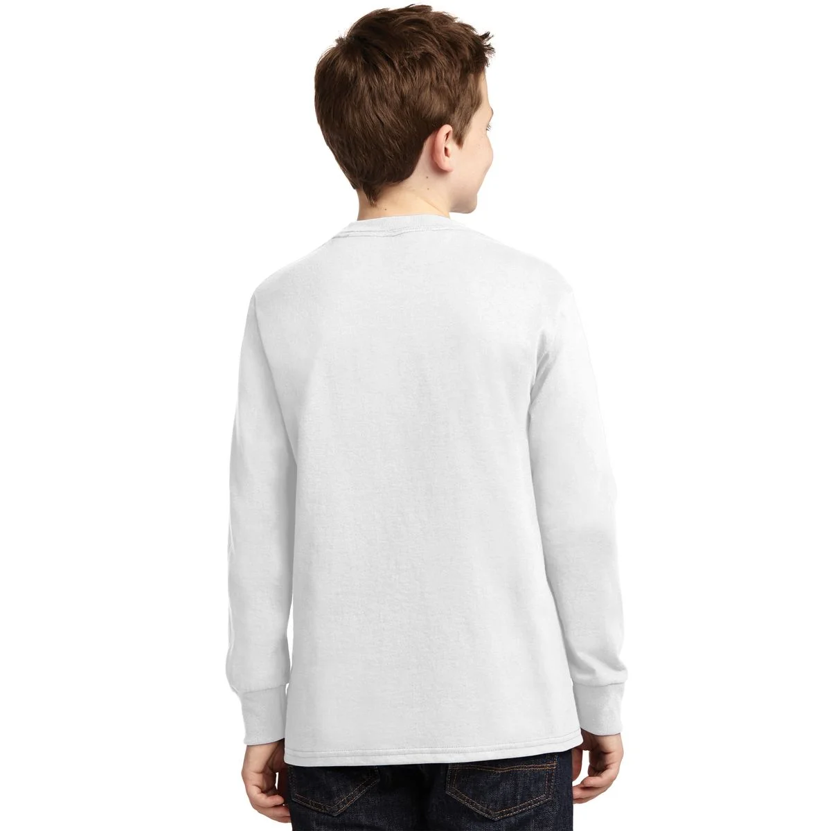 Custom Personalized Kids Name Kids Long Sleeve Shirt - Back