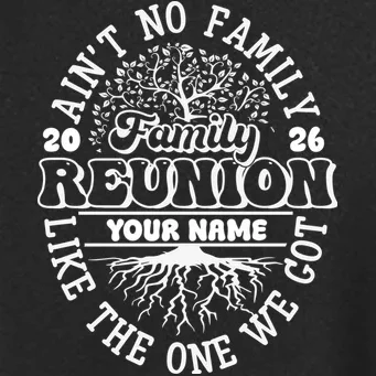 Ain't No Family Like the One We Got Custom Last Name Women's Soft Jacket - Front - Close-up
