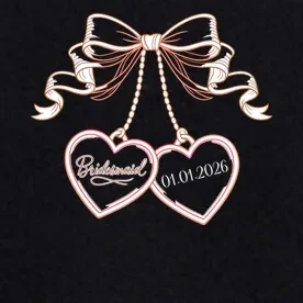 Bridesmaid Wedding Date Gift Locket Men's Sweatsuit - Front - Close-up