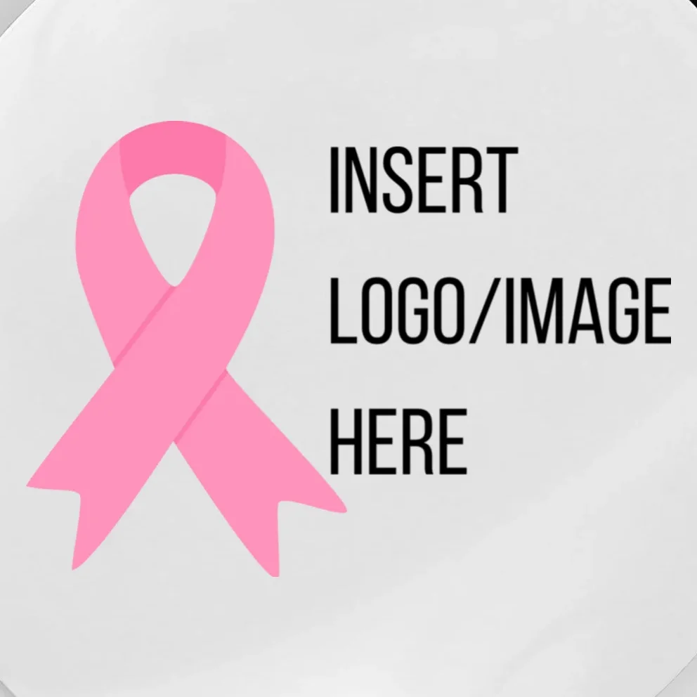 Breast Cancer Awareness Company Logo Custom Magnet - Front - Close-up
