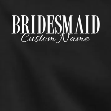 Bridesmaid Custom Name Personalized Bachelorette Kids Jacket - Front - Close-up