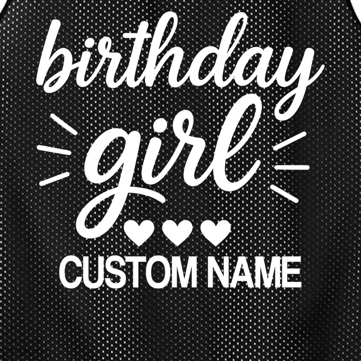 birthday girl Cute Customizable Birthday Gift Men's Basketball Jersey - Front - Close-up