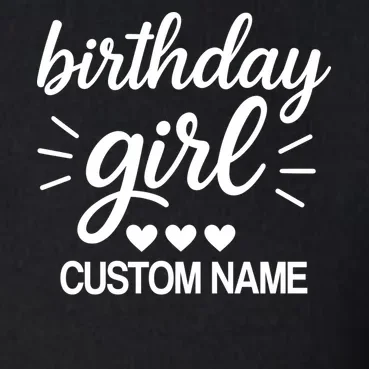 birthday girl Cute Customizable Birthday Gift Men's Pullover Quarter Zip - Front - Close-up