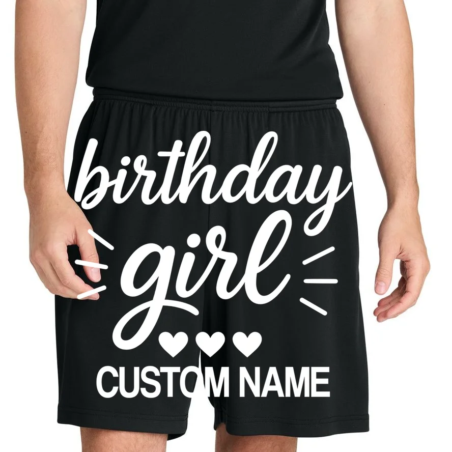 birthday girl Cute Customizable Birthday Gift Men's Shorts - Front 1