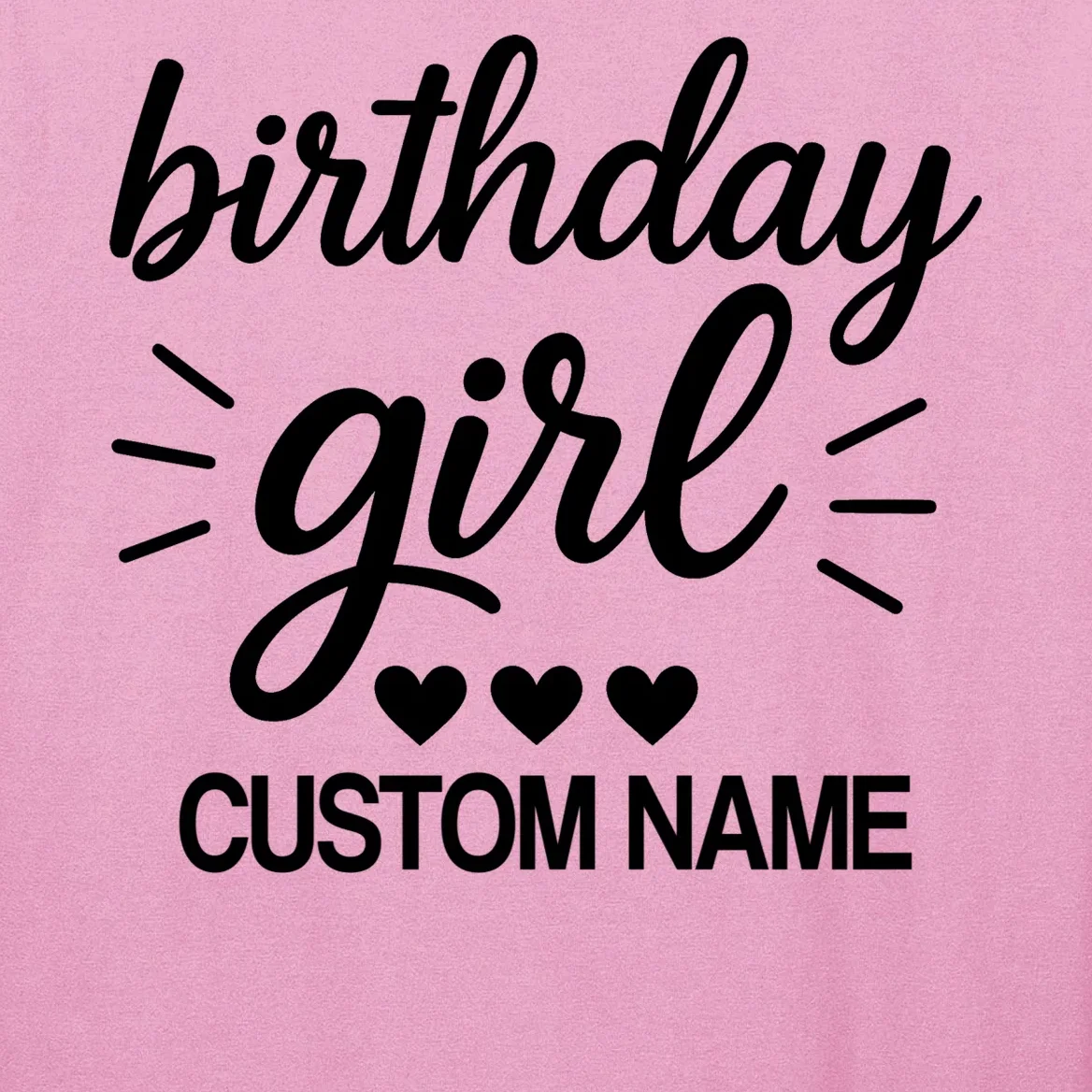 birthday girl Cute Customizable Birthday Gift Men's Long Sleeve Shirt - Front - Close-up