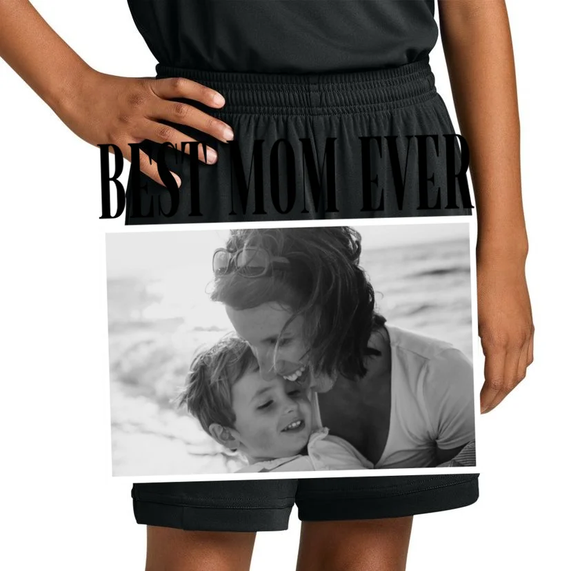 Best Mom Ever - Custom Mothers Day Personalized Moms Day Kids Shorts - Front 1