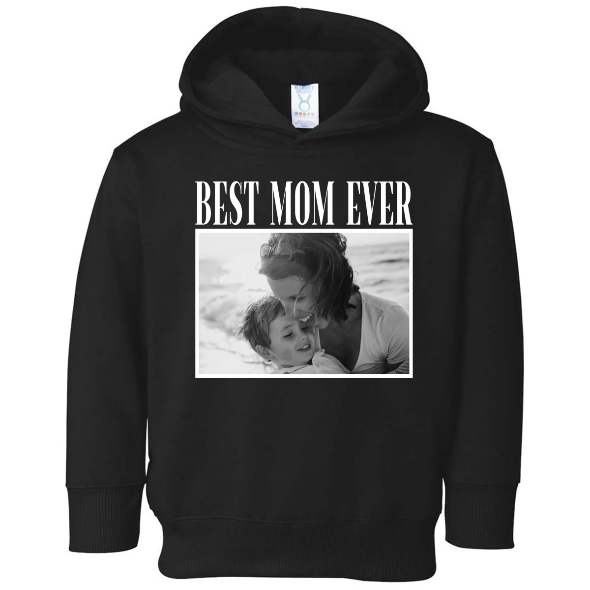 Best Mom Ever - Custom Mothers Day Personalized Moms Day Toddler Hoodie - Front
