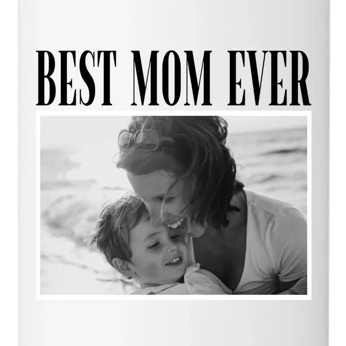 Best Mom Ever - Custom Mothers Day Personalized Moms Day 24oz Water Bottle - Front - Close-up
