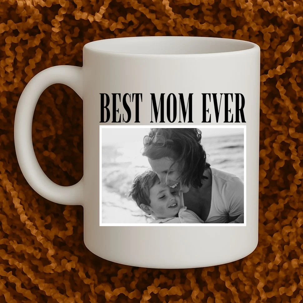 Best Mom Ever - Custom Mothers Day Personalized Moms Day Coffee Mug - Front 1