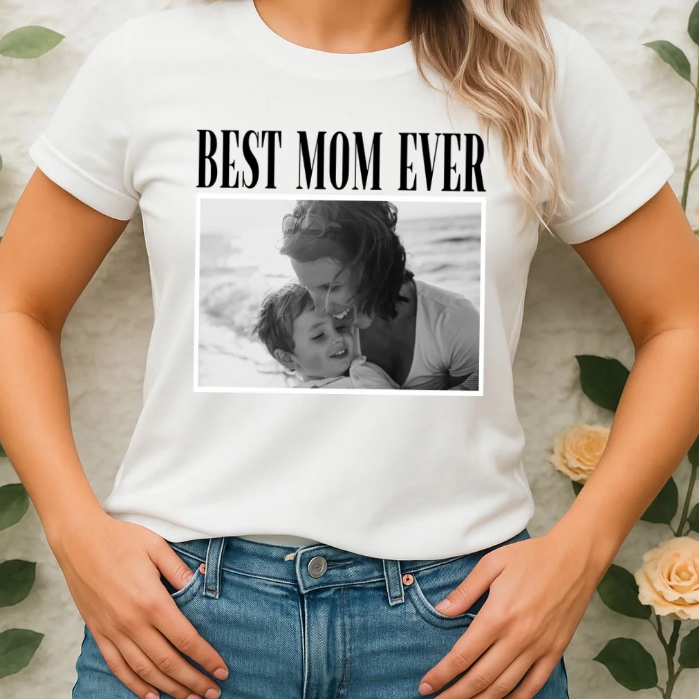 Best Mom Ever - Custom Mothers Day Personalized Moms Day Women's T-Shirt - Front 1