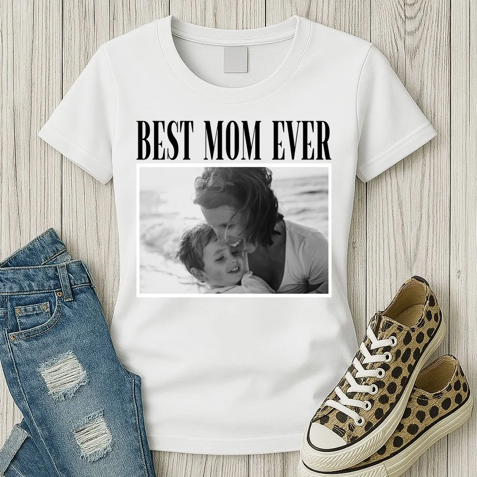 Best Mom Ever - Custom Mothers Day Personalized Moms Day Women's T-Shirt - Front 2