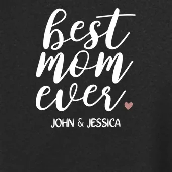 best mom ever Customizable Gift for Mom Women's Soft Jacket - Front - Close-up