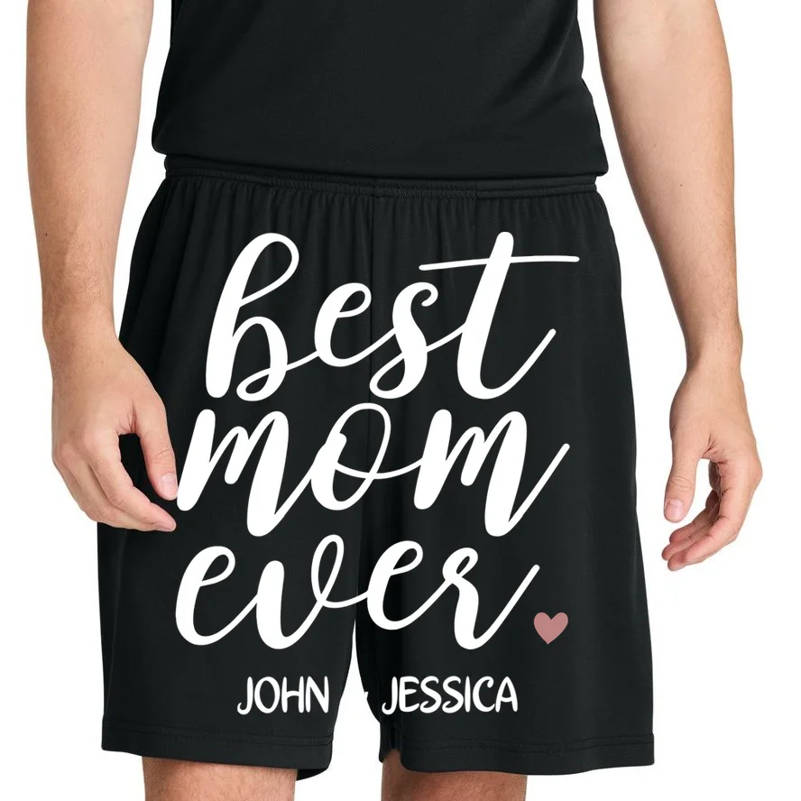 best mom ever Customizable Gift for Mom Men's Shorts - Front 1