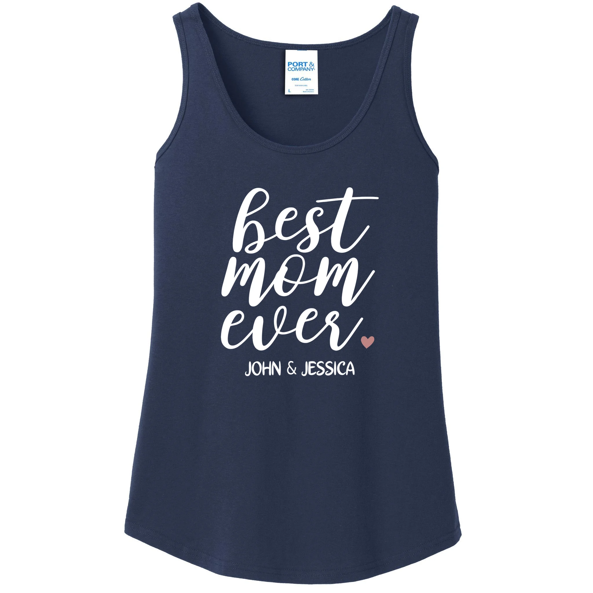best mom ever Customizable Gift for Mom Women's Tank Top - Front