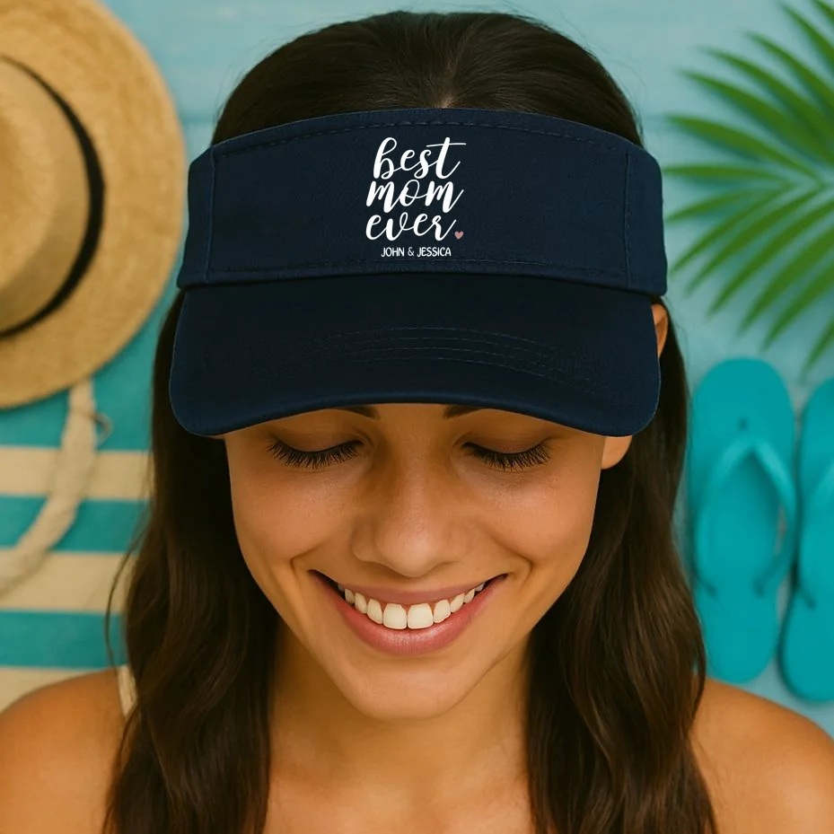 best mom ever Customizable Gift for Mom Visor - Front 1