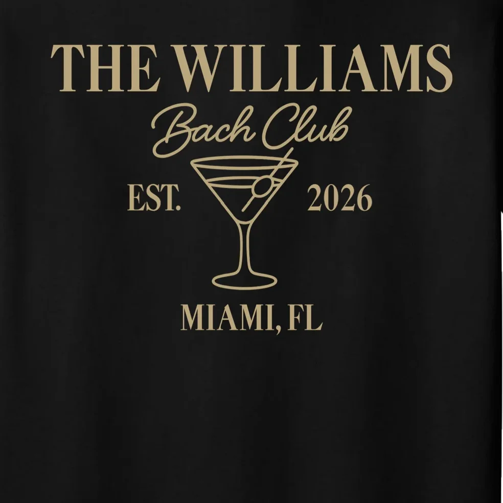Custom Bach Club Bachelorette Trip Men's Pajamas - Front - Close-up