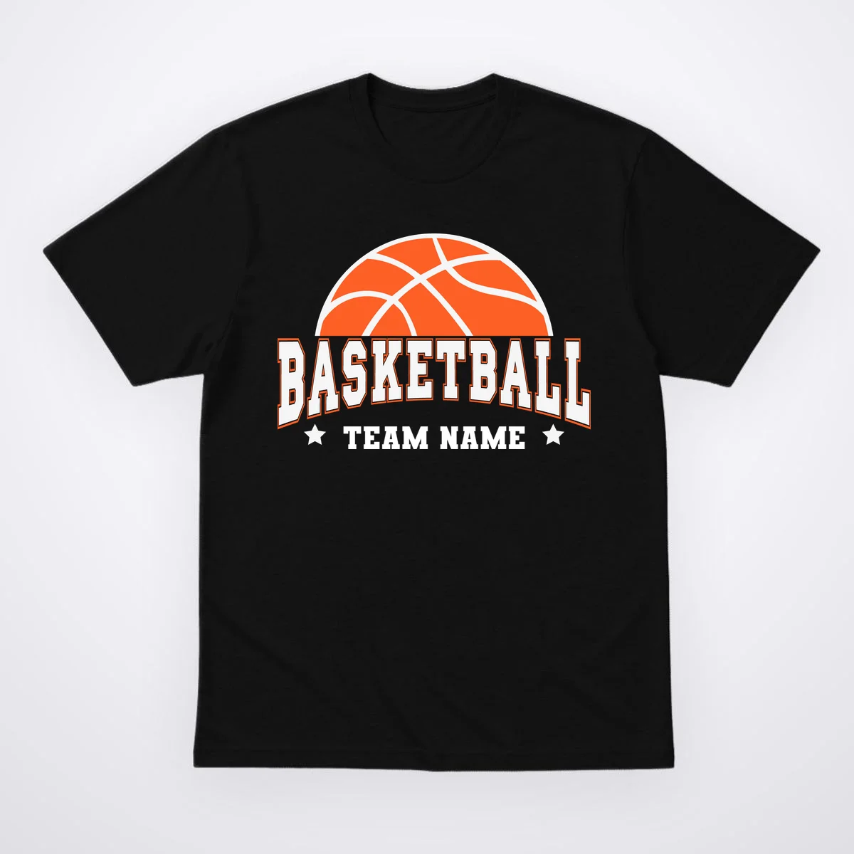 Custom Basketball Team T-Shirt - Front
