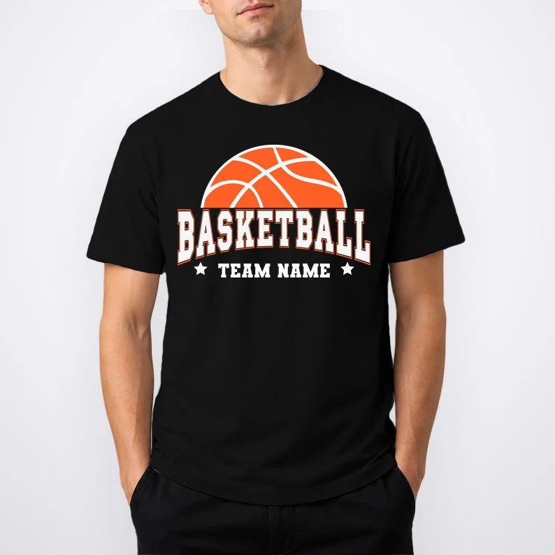 Custom Basketball Team T-Shirt - Front 1