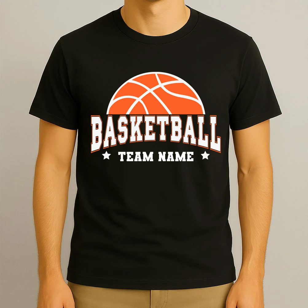 Custom Basketball Team T-Shirt - Front 3