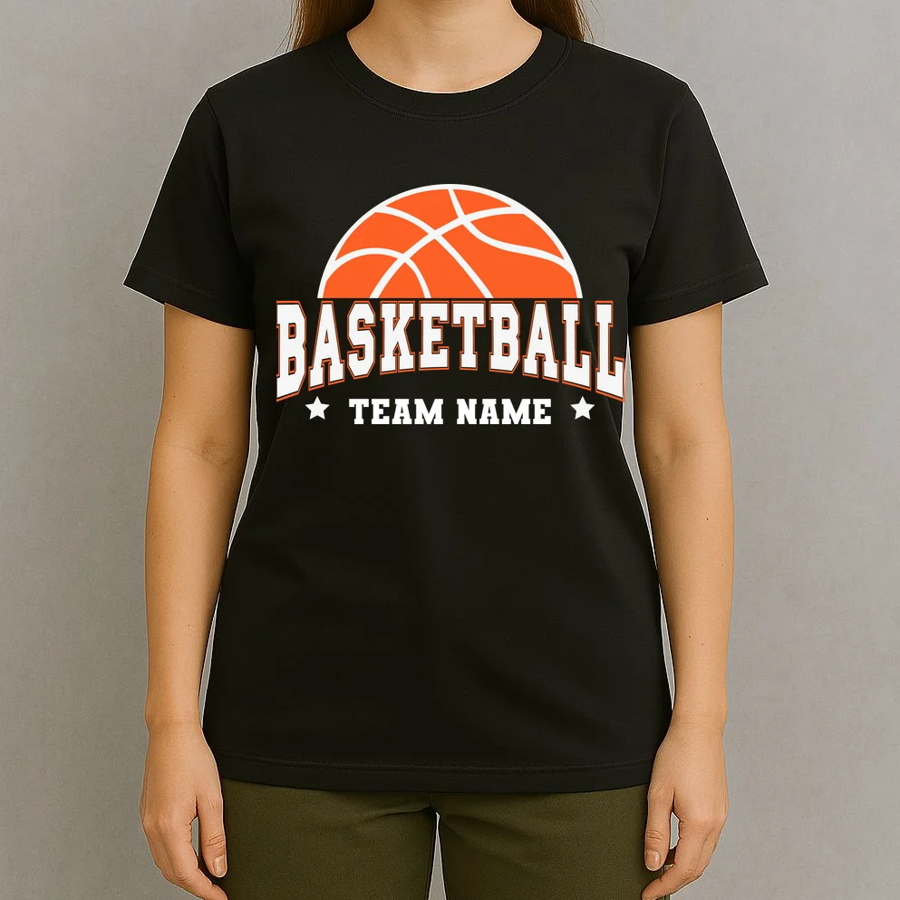 Custom Basketball Team T-Shirt - Front 4