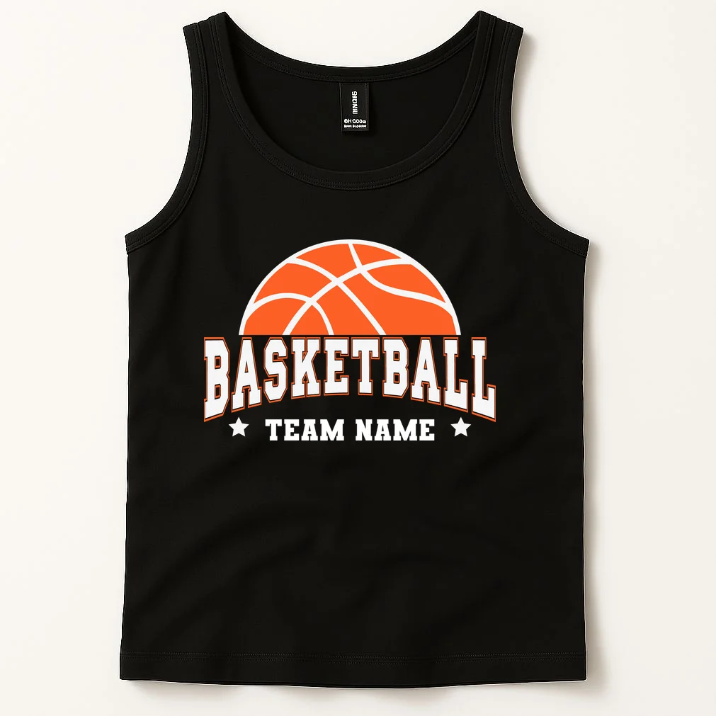 Custom Basketball Team Tank Top - Front 1