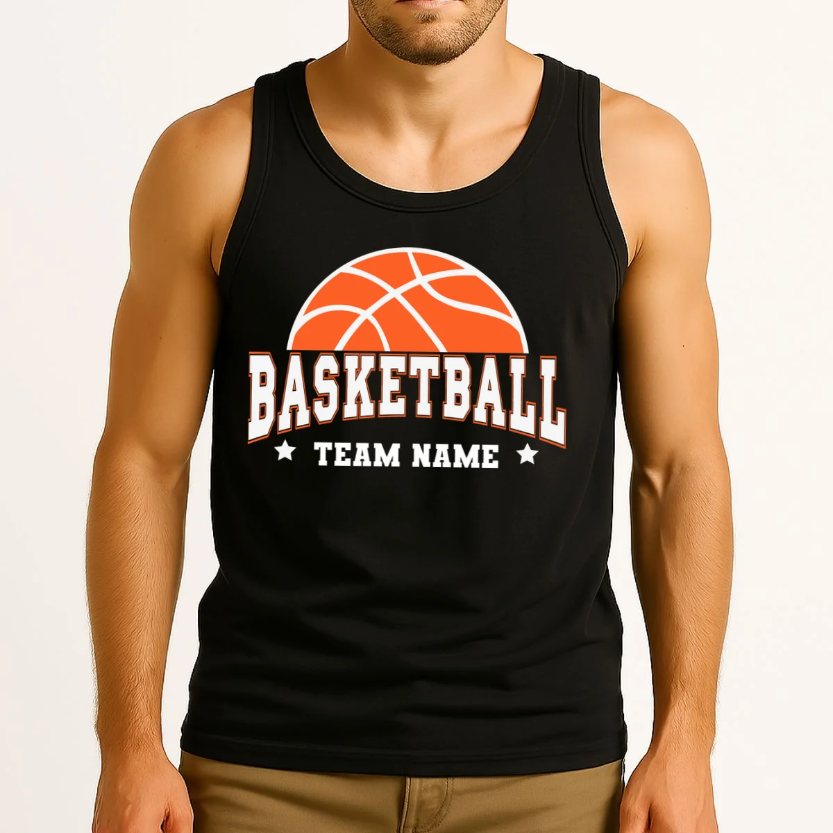Custom Basketball Team Tank Top - Front 2