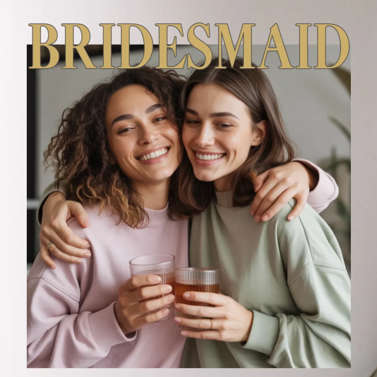 Custom Bridesmaid Upload Photo Personalized Bridesmaid Mug - Front - Close-up