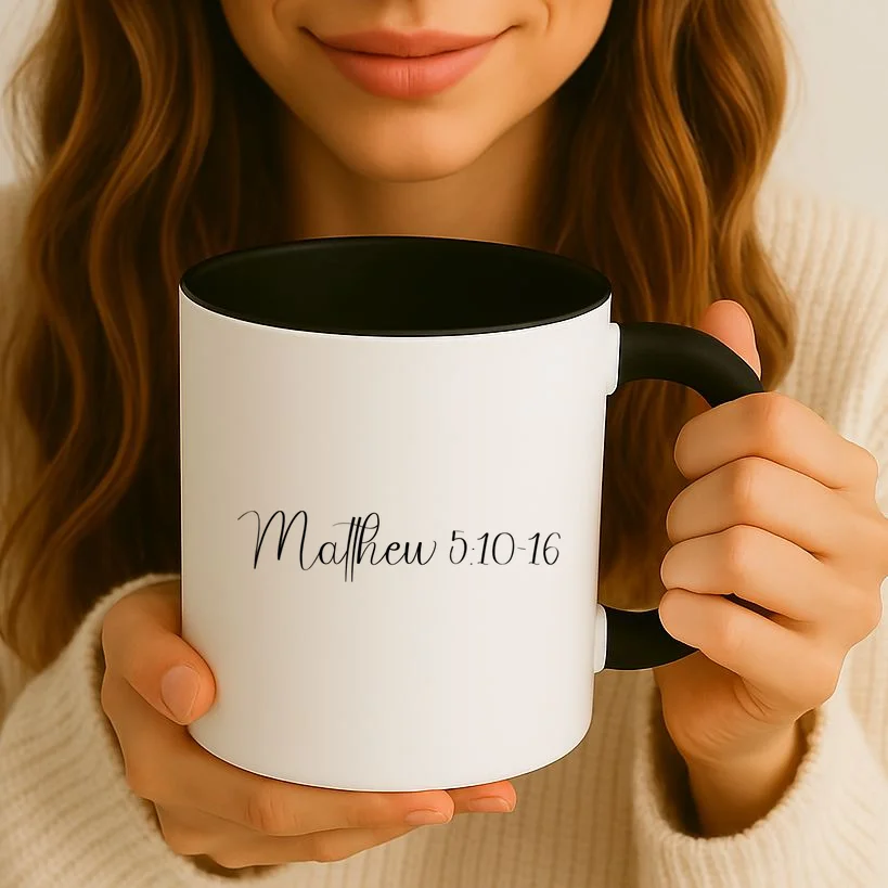 Custom Bible Verse,Enter Bible Berse,Custom Christian,Custom Christianity Personalized Gift Coffee Mug - Front 2