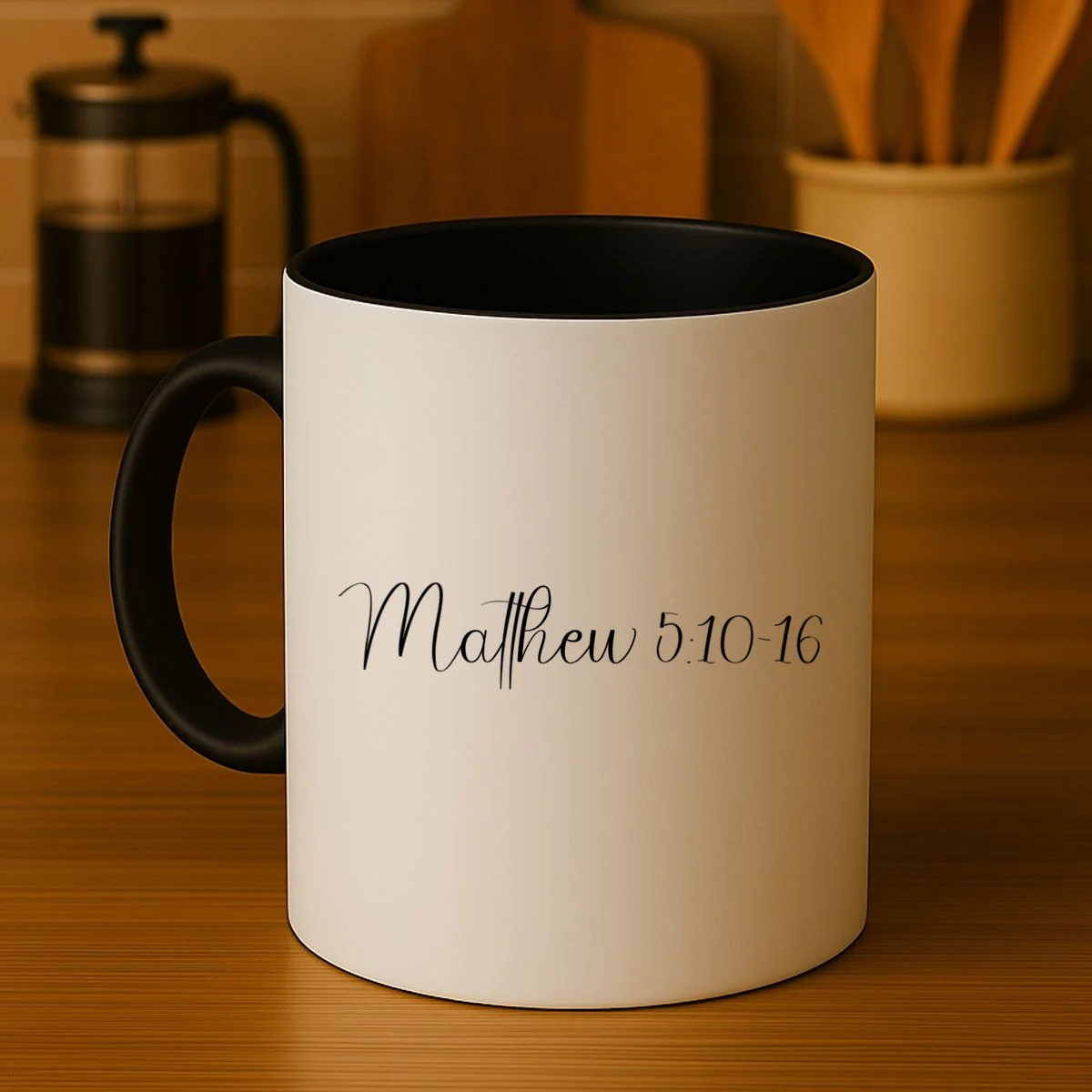 Custom Bible Verse,Enter Bible Berse,Custom Christian,Custom Christianity Personalized Gift Coffee Mug - Front 3