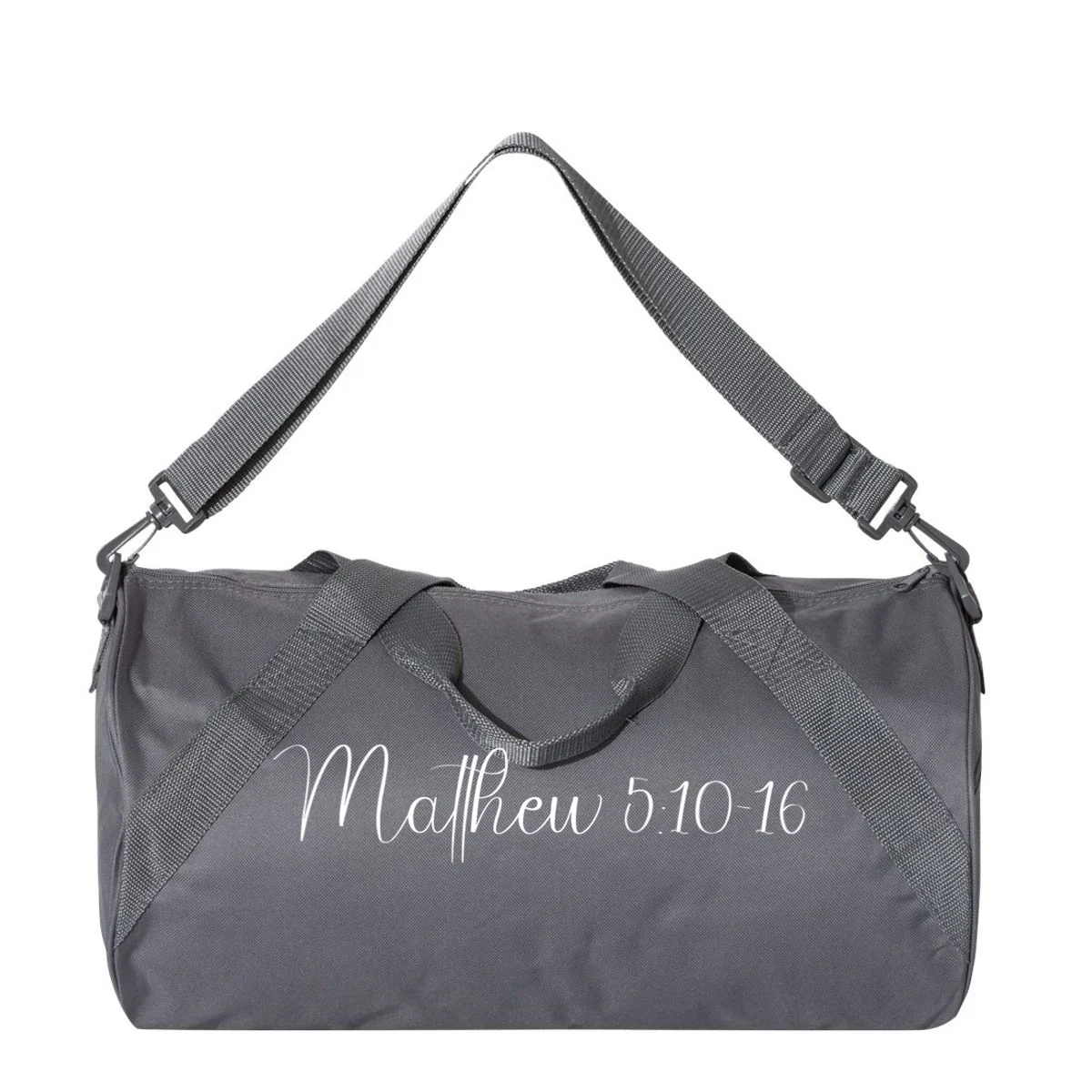 Custom Bible Verse,Enter Bible Berse,Custom Christian,Custom Christianity Personalized Gift Duffel Bag - Front