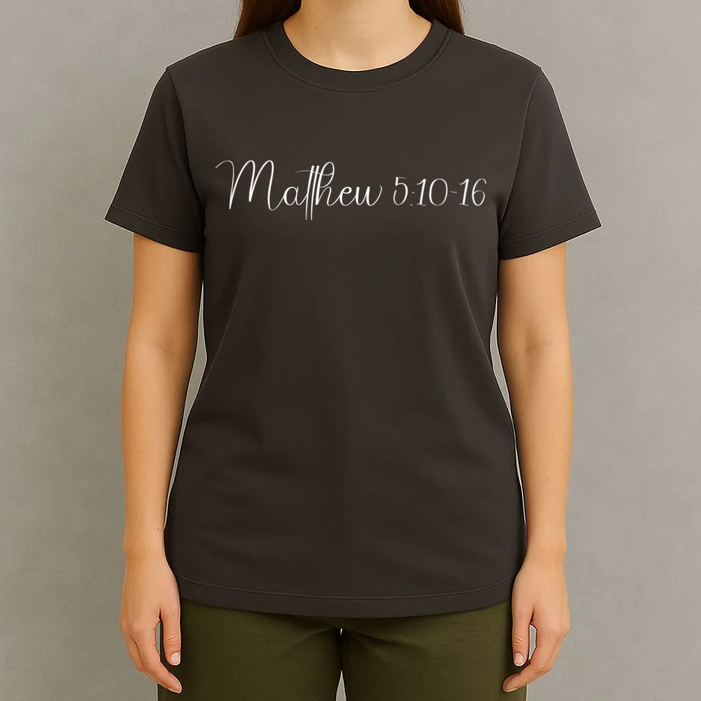 Custom Bible Verse,Enter Bible Berse,Custom Christian,Custom Christianity Personalized Gift T-Shirt - Front 4