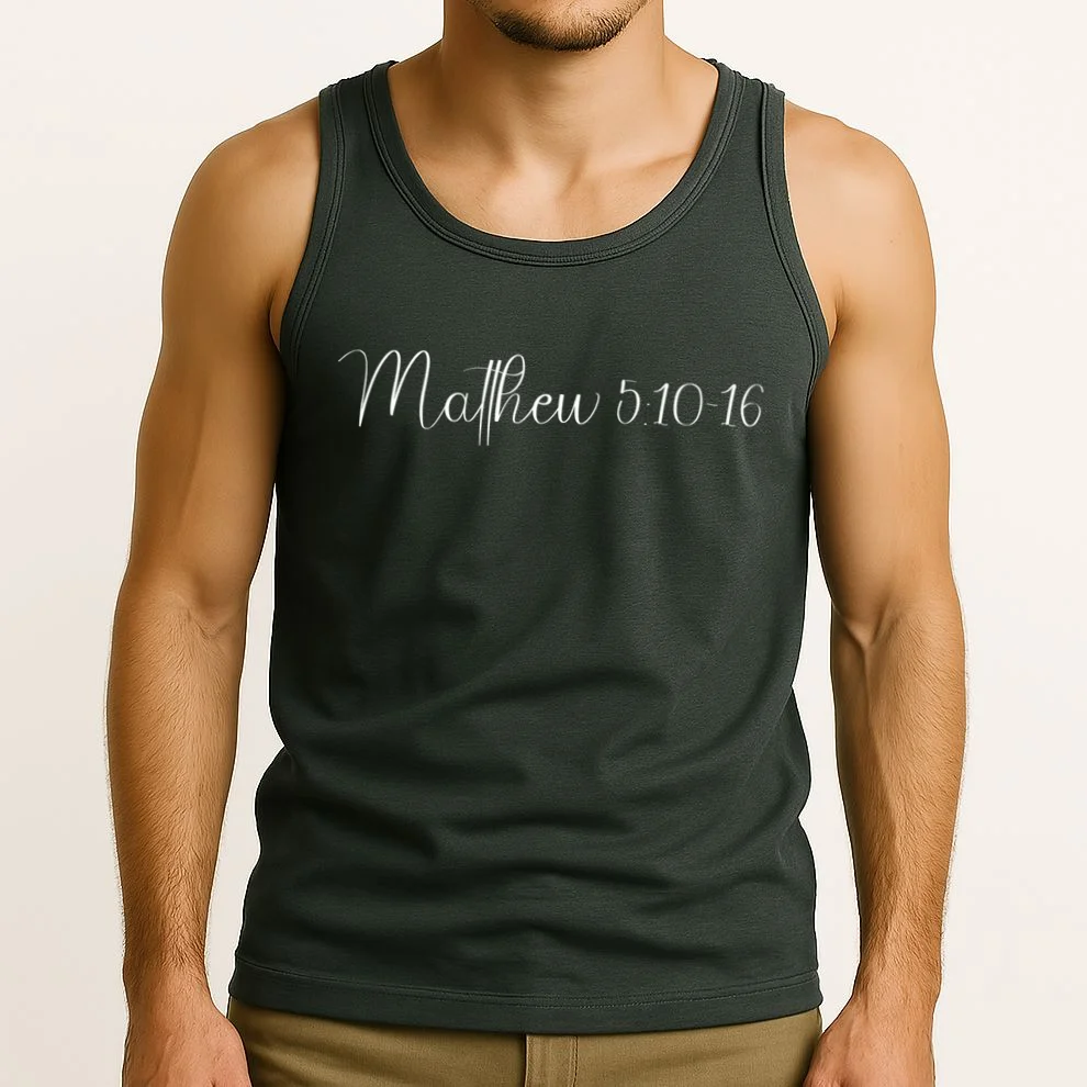 Custom Bible Verse,Enter Bible Berse,Custom Christian,Custom Christianity Personalized Gift Tank Top - Front 2