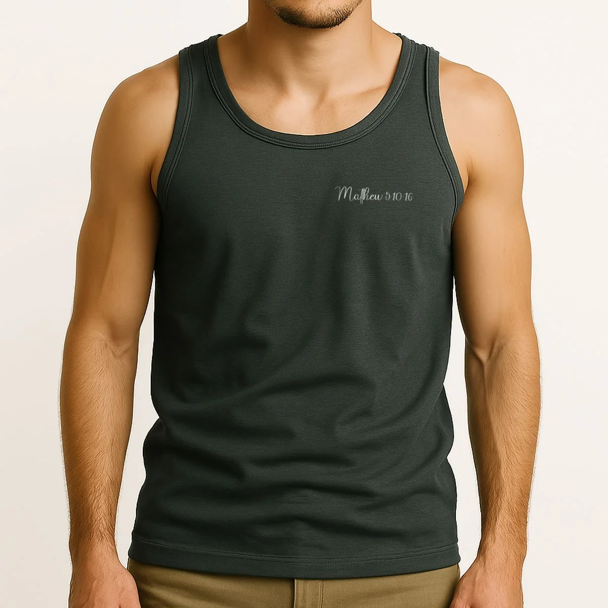 Custom Bible Verse,Enter Bible Berse,Custom Christian,Custom Christianity Personalized Gift Tank Top - Front 2