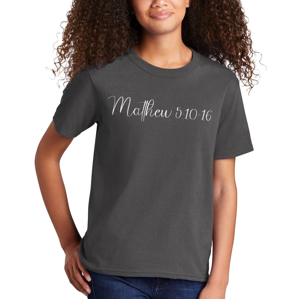 Custom Bible Verse,Enter Bible Berse,Custom Christian,Custom Christianity Personalized Gift Kids T-Shirt - Front 1
