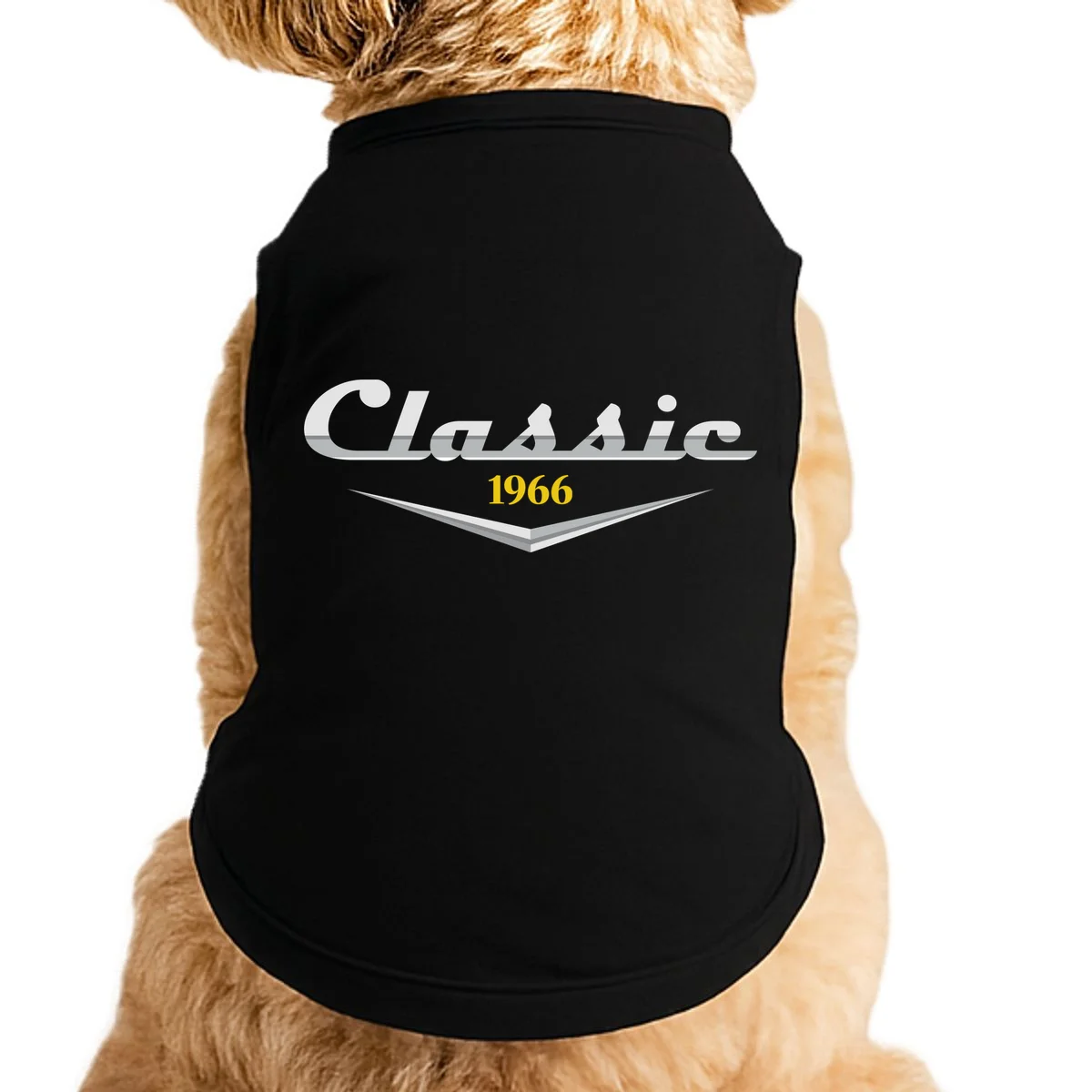 Classic Custom Birthday Year Doggie Tank - Front